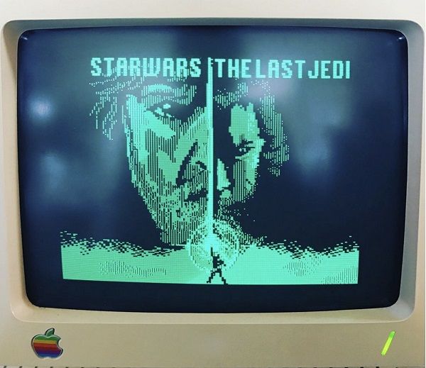厉害!画师推Apple IIc..