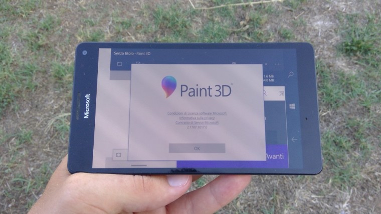 无敌了：微软Paint 3D现身Win10 Mobile手机