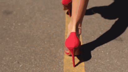 这样的高跟鞋不仅不累脚,还比平底鞋舒服