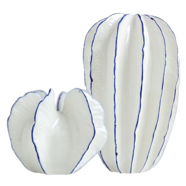 Modern style simulated fruit crafts, small dried flowers, ceramic ornaments, gardening decorations, home life vases, creative flower sockets