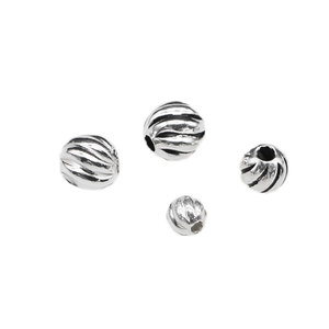 
Silver potential s925 sterling silver accessories diy watermelon pattern beaded bracelet beaded hand-knitted with retro accessories materials