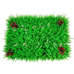 Green wall decoration plastic fake lawn indoor balcony