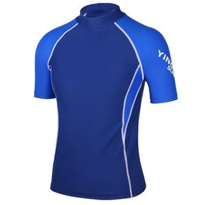 Yingfa sunscreen, men's warm swimsuit short -sleeved long -sleeved sunscreen surfing, split swimming coach beach outdoor outdoor
