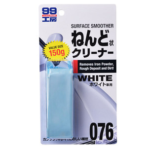 
SOFT99 car wash mud, special powerful decontamination volcanic grinding mud for white cars, black cars, and car paint removal artifact