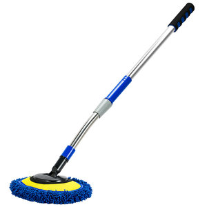Curvir car washing mop without hurting car paint Special car rubbing tool long handle can telerate soft hair brush car artifact
