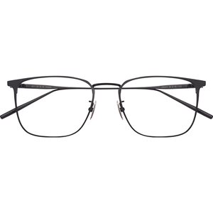 
Ultra-light pure titanium anti-blue light radiation-proof myopia glasses men's trendy square frame big face frame women's eyes flat light Danyang