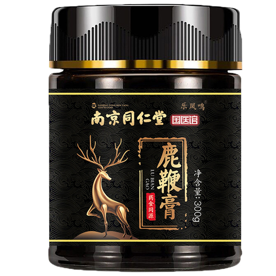 鹿茸約620g Aodong Nanjing Tongrentang 鹿茸パウダー ジンセン入り - 300g
