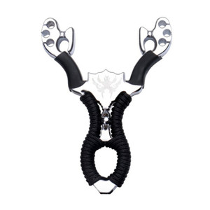 
Upgraded and enhanced slingshot high-precision professional outdoor competitive slingshot stand with powerful 6-strand thickened round rubber bands