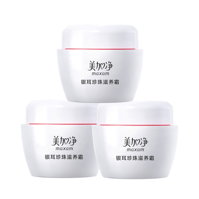 美加净银耳珍珠滋养霜160g