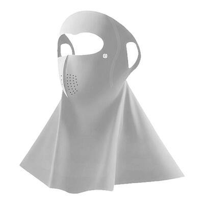 防晒面罩女全脸夏季防紫外线脸口罩轻薄遮脖子立体遮阳冰丝透气