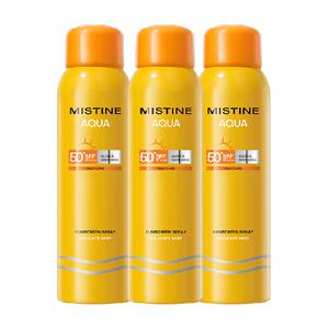 Mistine蜜丝婷户外防晒喷雾防晒霜100ml*3全身通用防紫外线不油腻