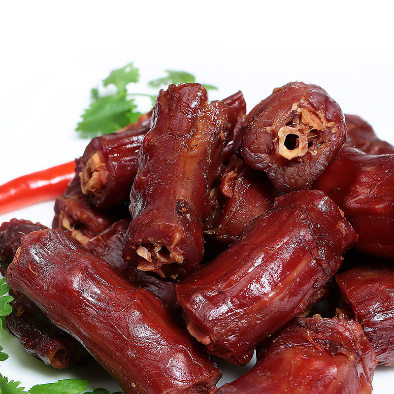 湖南特产 好棒美香辣鸭脖12g真空包装食品烘烤鸭脖子辣的劲道