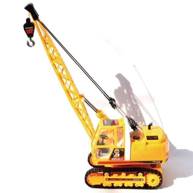 超大型无线遥控工程车 起重机玩具车 吊车塔吊 吊机钩机儿童玩具