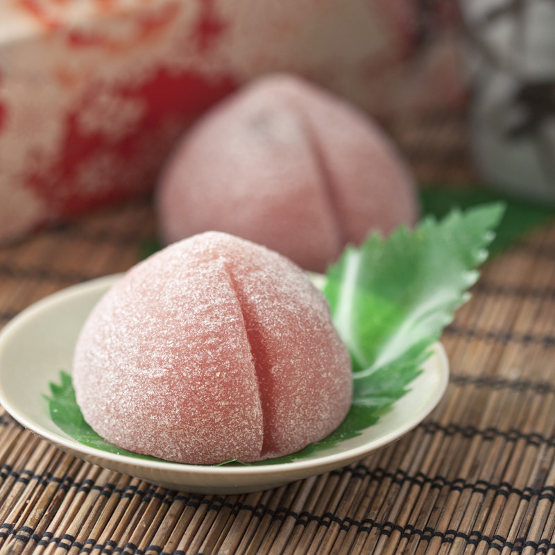 沈大成寿桃糕点心礼盒 生日食品老人祝寿回礼 诞生礼 2个装伴手礼