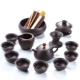 Meige gốc quặng tím cát Xishi nồi Kung Fu bộ trà retro hộ gia đình đất sét ấm trà tách trà sáu quý ông trà đạo - Trà sứ