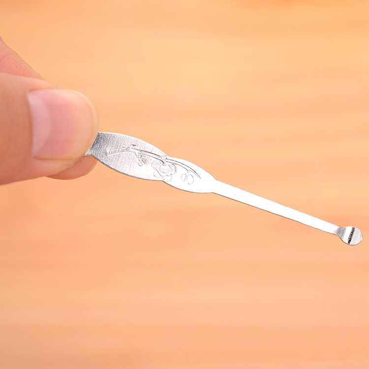 不锈钢挖耳勺掏耳勺掏耳朵清洁器扣耳勺日本成