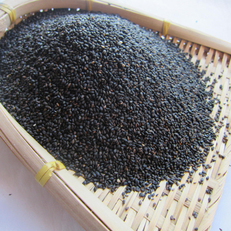 包邮 东北小粒熟黑芝麻500克 炒熟的黑芝麻 阿明东北