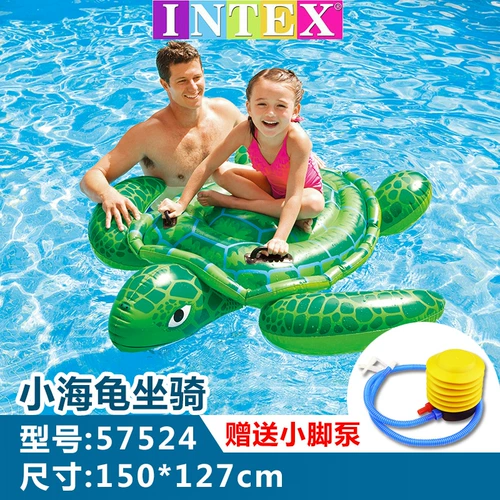 INTEX Водный плавательный круг для взрослых, надувная игрушка, фламинго, увеличенная толщина, единорог
