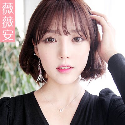 假刘海假发刘海空气刘海空气感隐形薄假刘海齐刘海齐刘海假发片丽