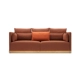 SofaZZO Yuanshan sofa Bắc Âu hiện đại tối giản khung gỗ rắn vải sofa căn hộ lớn phòng khách sofa - Ghế sô pha