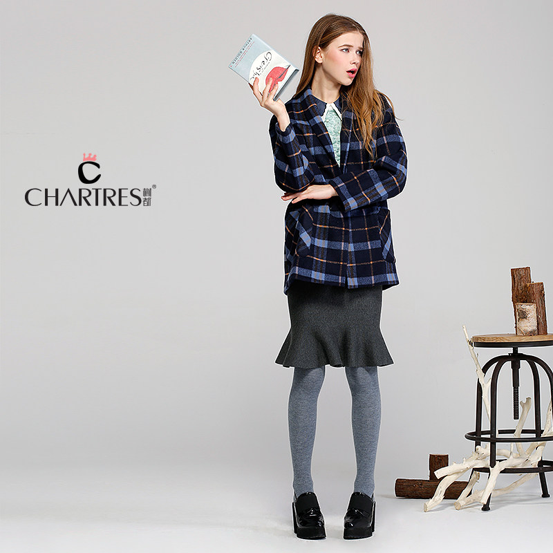   chartres蓝格纹毛