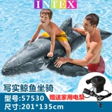 INTEX Водный плавательный круг для взрослых, надувная игрушка, фламинго, увеличенная толщина, единорог