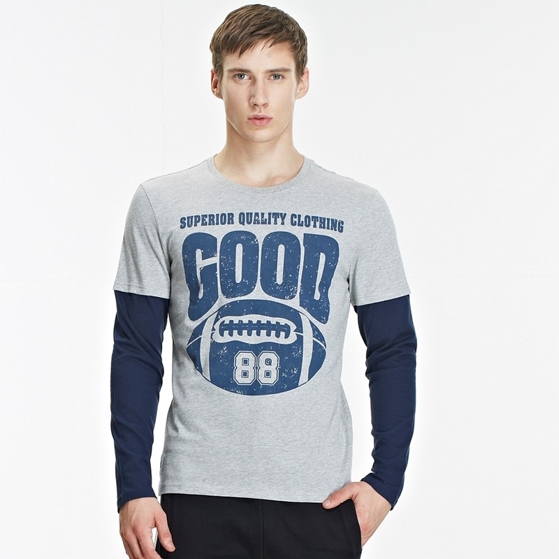 【男装】秋冬运动t恤