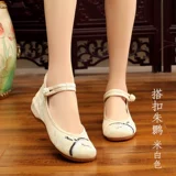 雨莹盈 Этническая ретро дышащая обувь, ханьфу, китайский стиль, этнический стиль