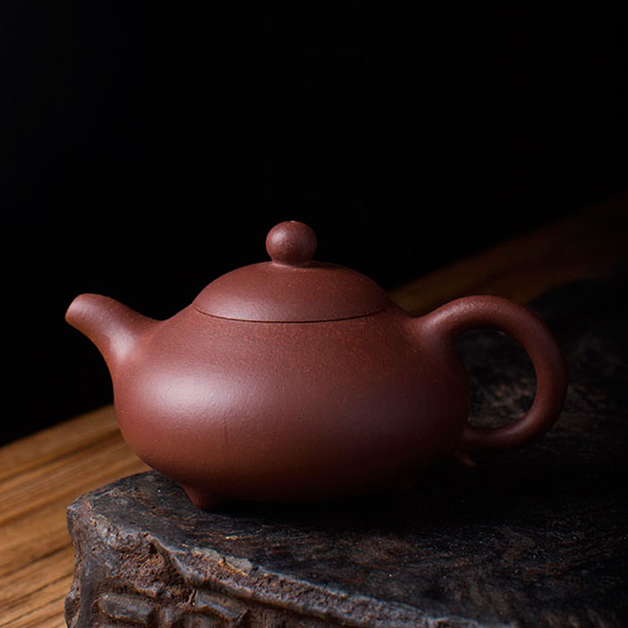 正品宜兴原矿 精品汪伯强手制 玉乳紫砂壶 纯手工泡茶壶 礼品茶具