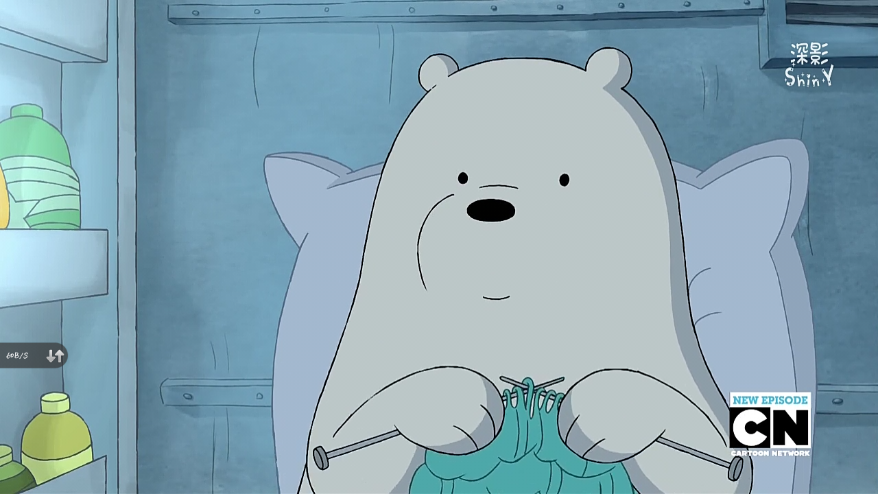 二次元壁#强势安利美国动画《咱们裸熊》