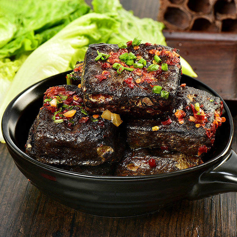 长沙臭豆腐休闲麻辣零食小包装包邮湖南特产香辣臭干子正宗500g