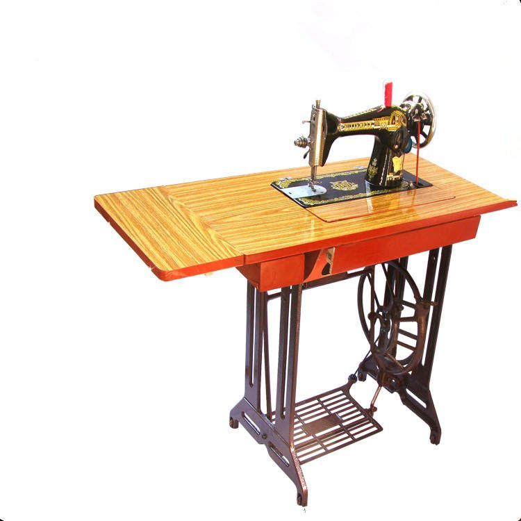 蝴蝶牌老式缝纫机家用 正宗飞人脚踏裁缝机台式 电动手动吃厚衣车