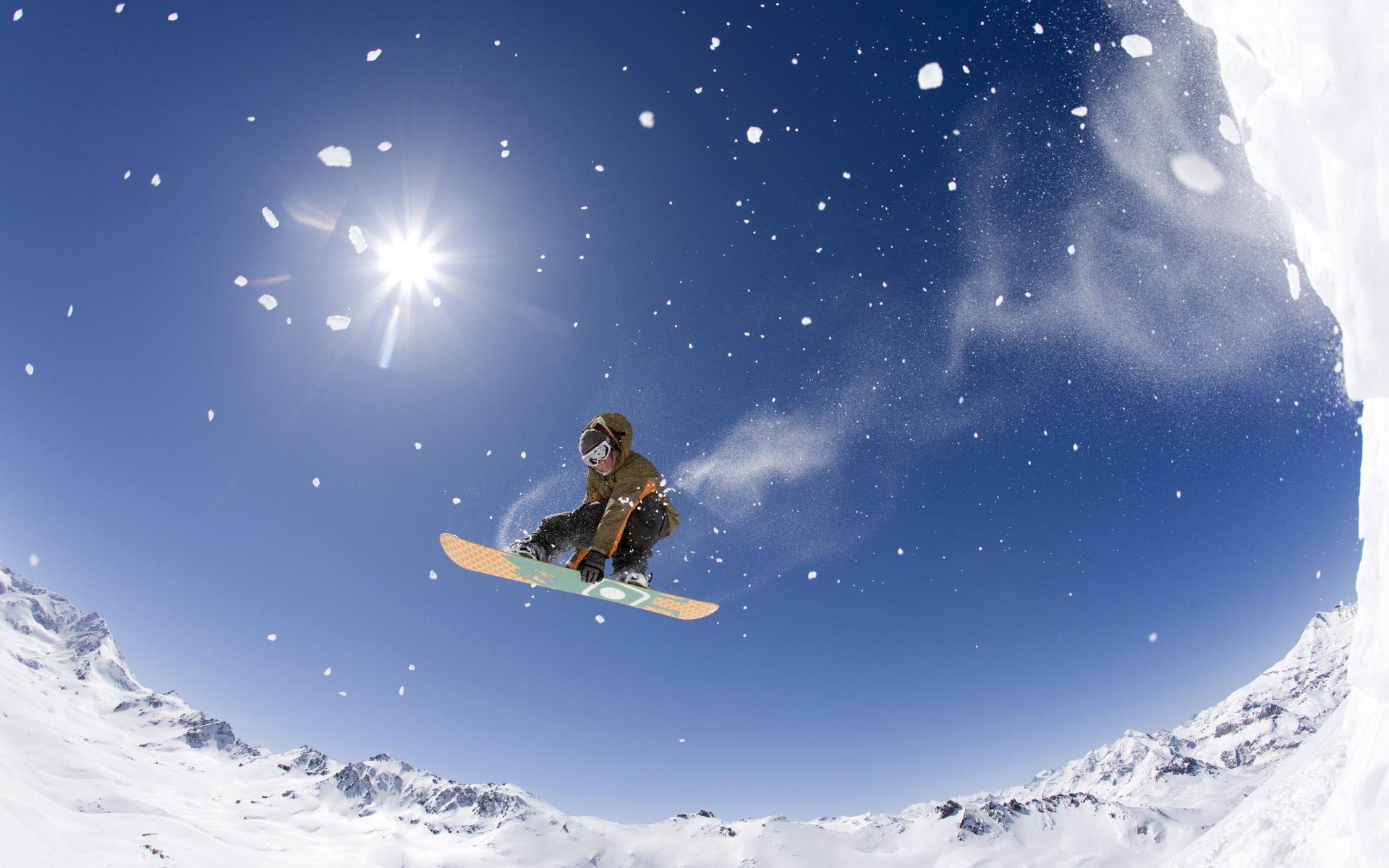 单板滑雪壁纸超清图片