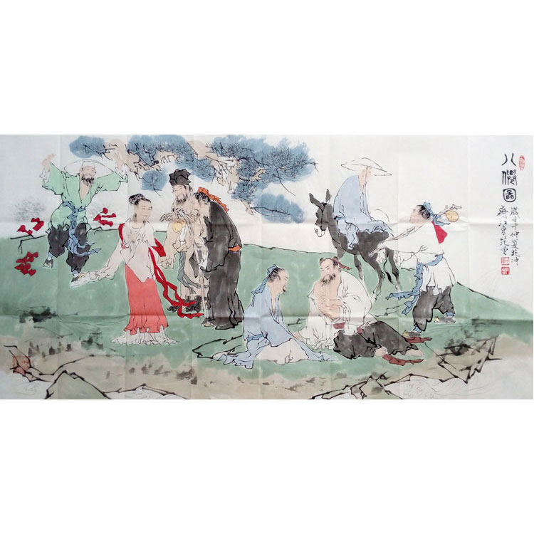 国画大师赞赏的装饰画作