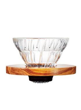 日本原装kalita wave篮形耐热玻璃蛋糕滤杯可拆卸185型1-4人