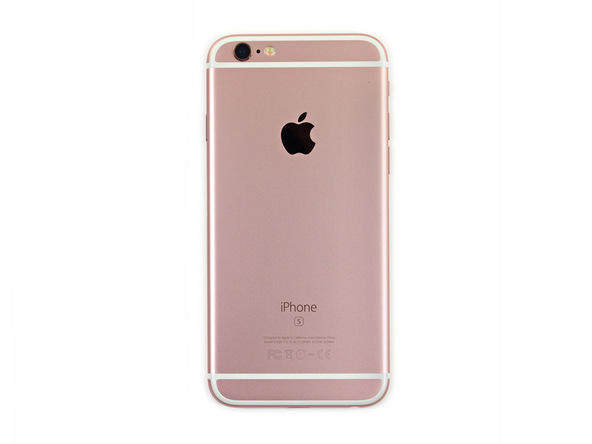 iphone6s玫瑰金版背面