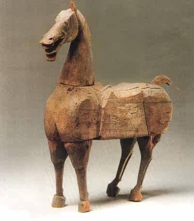 汉代木雕马