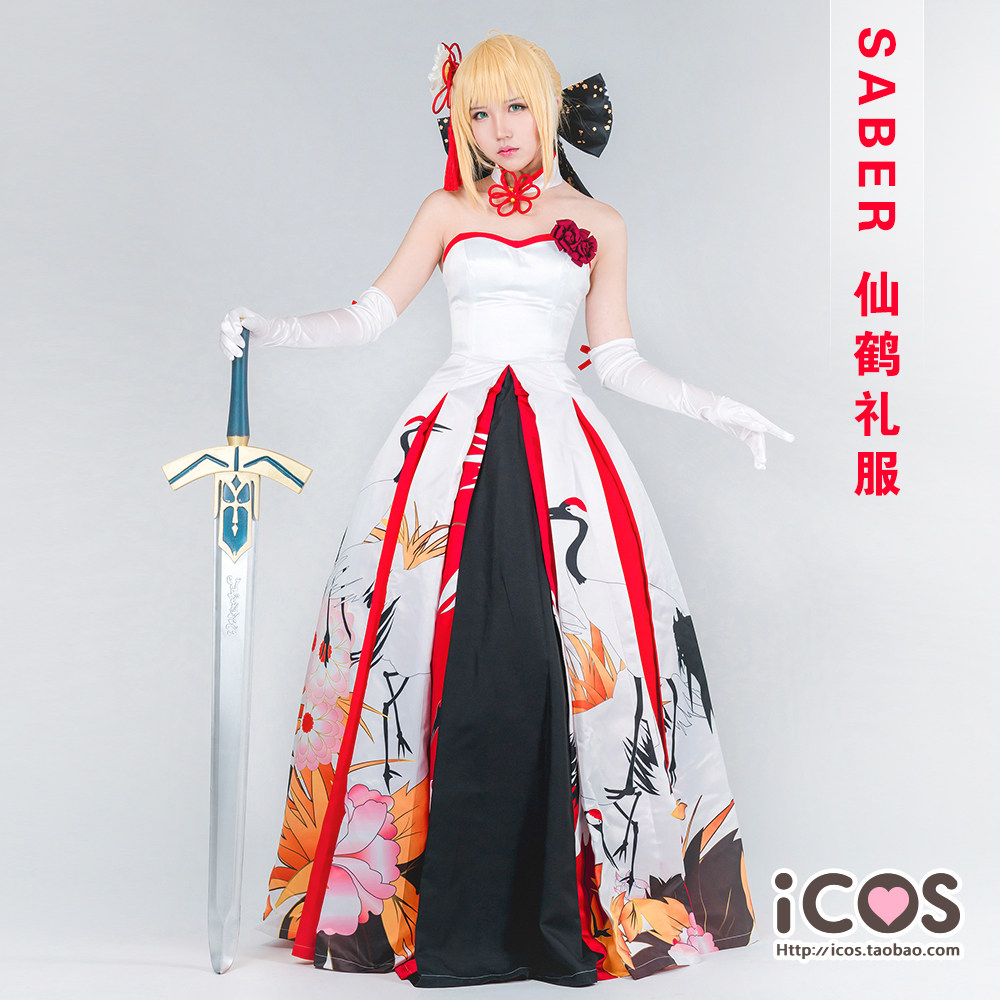 尼禄 花嫁  满破 嫁王 cosplay服装 去购买 现货【icos】尼禄 saber