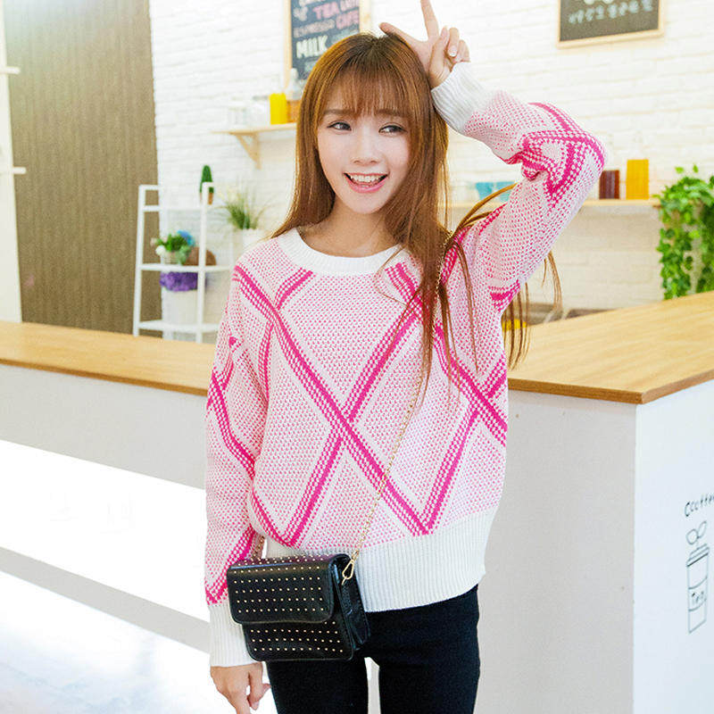 加油吧实习生赵丽颖宋暖同款毛衣秋季新款韩版