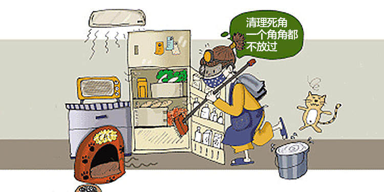 冰箱清洁:问君能有几多愁?