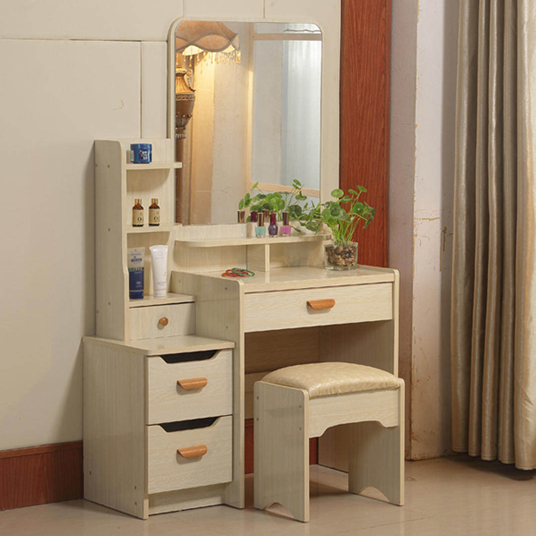 梳妆台简约梳妆台卧室化妆台现代梳妆台化妆桌简约板式妆台小户型