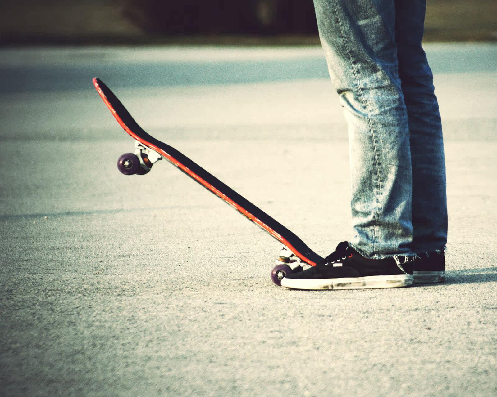 意外的邂逅,变身滑板达人