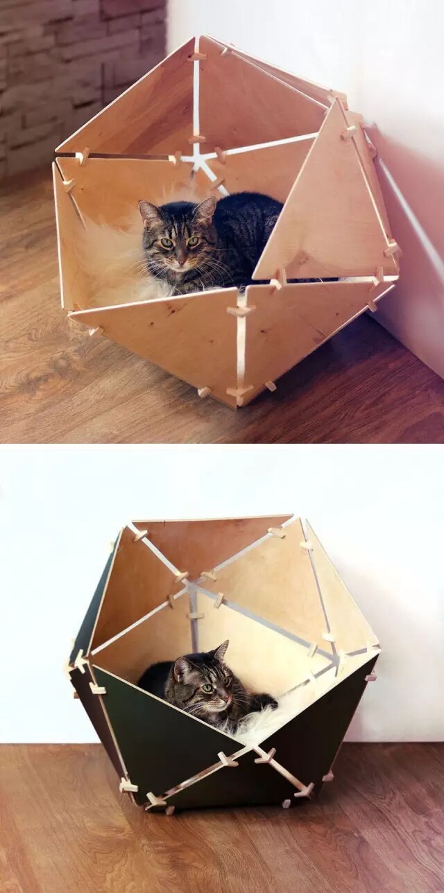 这些猫屋我自己都想睡