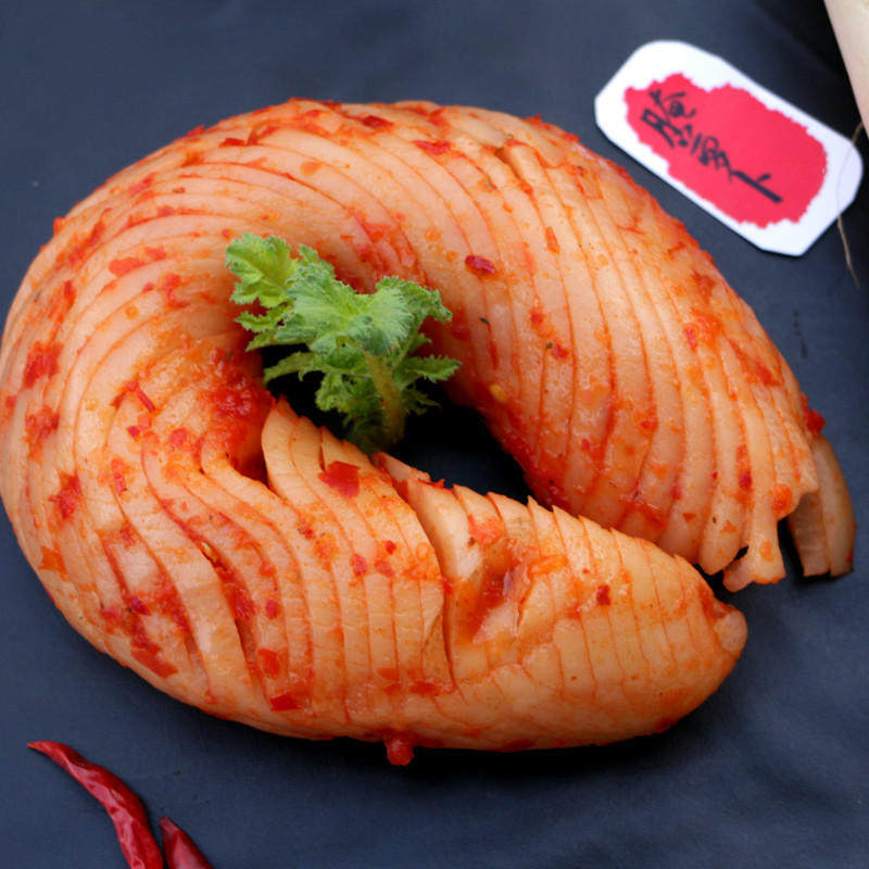 {食.东北}韩国泡菜酸甜辣花萝卜手工花酸甜萝卜咸菜下饭菜