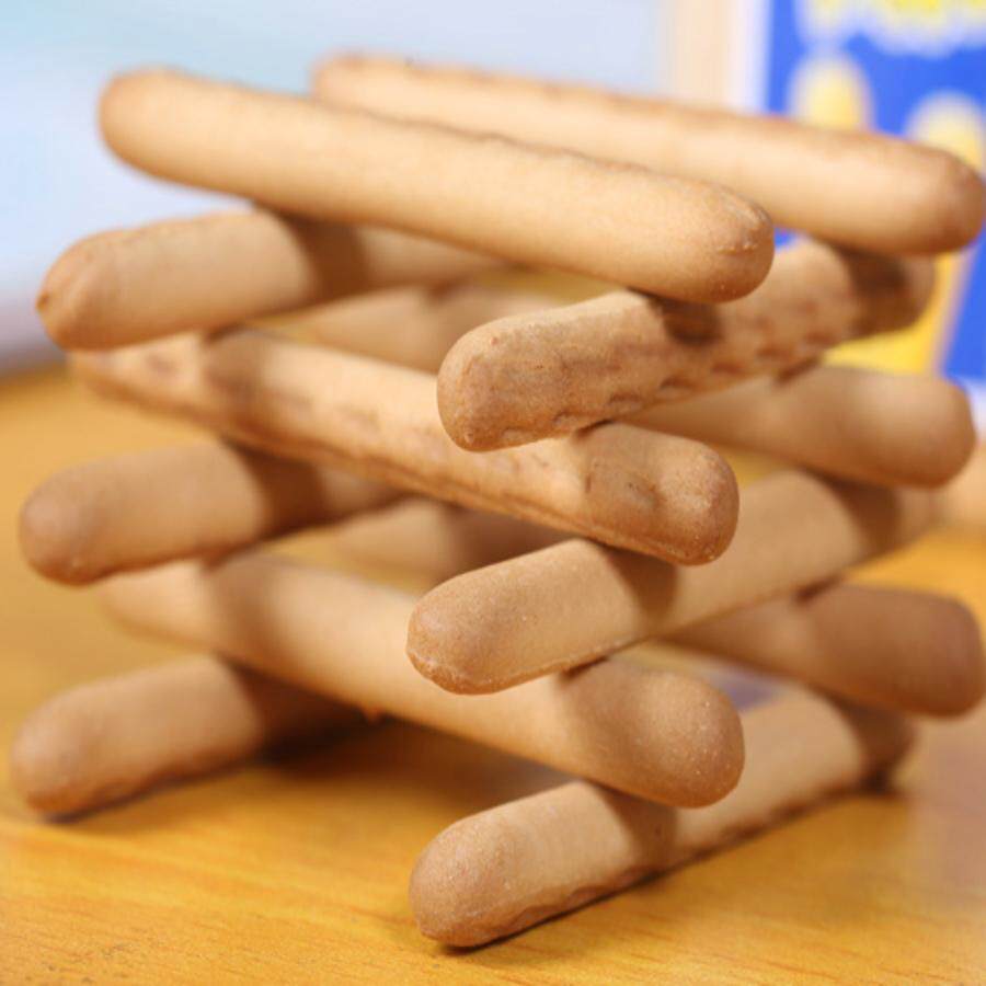 台湾原装河马莉进口手指饼干 宝宝婴幼儿童零食 辅食磨牙棒125g