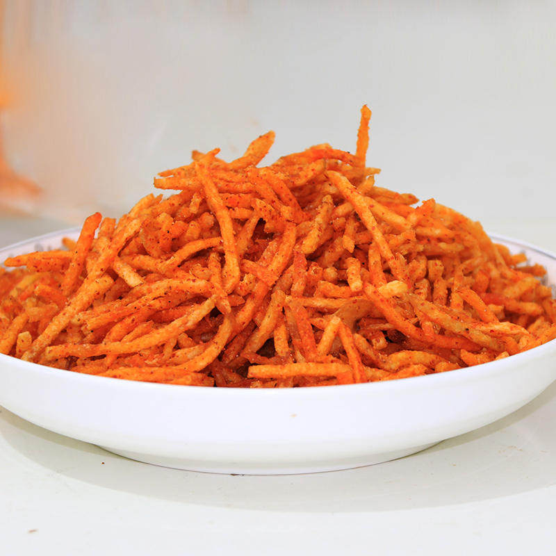 贵州小吃 遵义麻辣洋芋丝 土豆丝 麻辣小吃250g 油炸