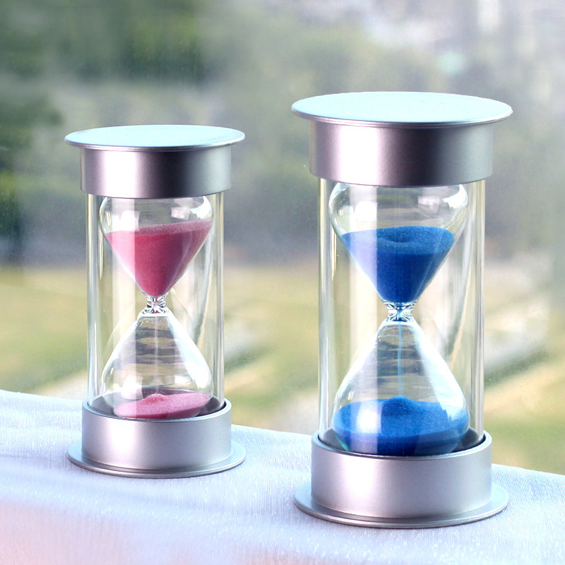欧式旋转沙漏计时器30/60分钟时间创意儿童时光