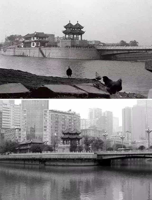 15张城市对比图,看中国100年变迁史!