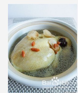 (来源: 播州猴)            方法一: 材料:母鸡1只(重约1500g),天 