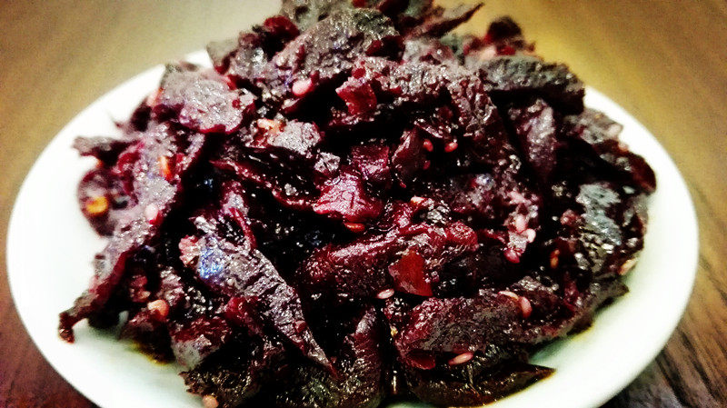 涪陵胭脂红萝卜干 红心萝卜 涪陵榨菜特产